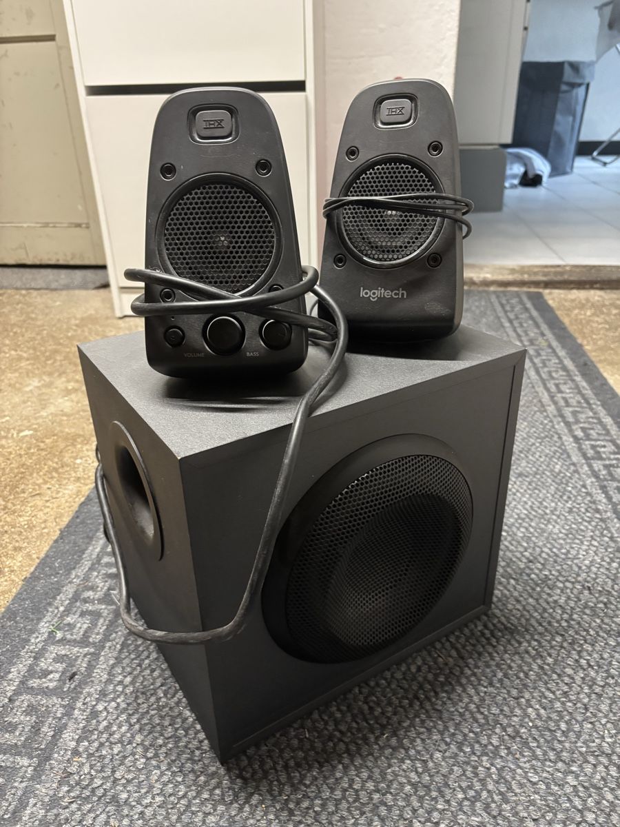 Logitech Lautsprecher: Logitech Stereosystem mit Subwoofer – Gebraucht aus Aesch BL von Sharky01
