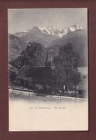 ST. BEATENBERG - Kirche - 1905 // Falte //