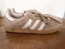 Adidas „Samba“, Beige Gr.40, Damen