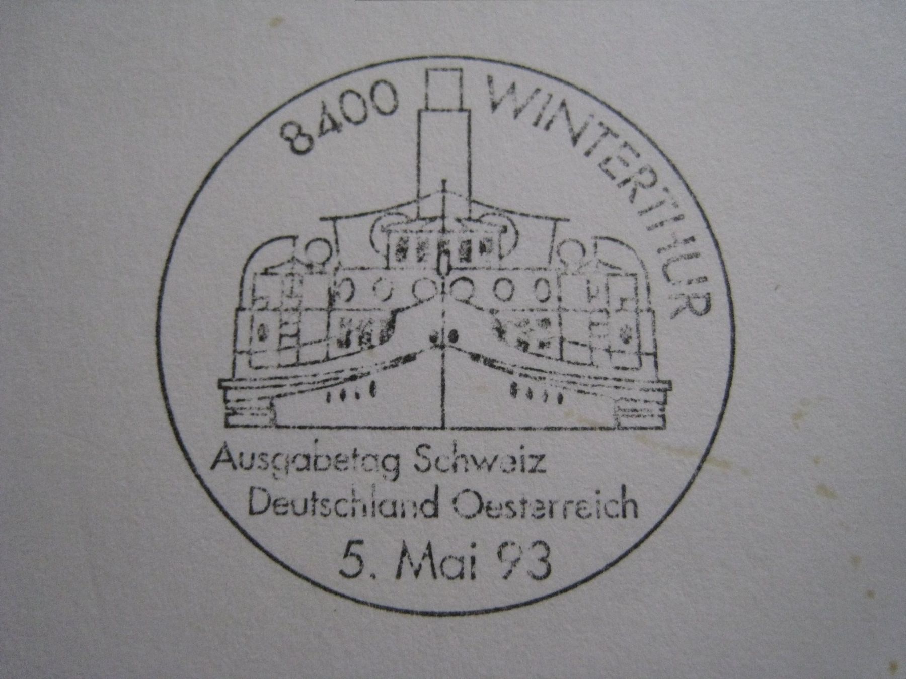 Tutti i francobolli: Geroldswil  Ausgabetag 5.3.93 – Usato da Aarwangen venduto da Pinsel7890 1