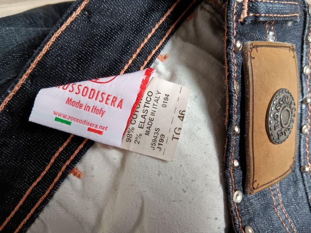 Jeans: Jeans ROSSODISERA   Taille / Grosse 40 CH (46 IT) ..... – Usato da Cossonay-ville venduto da Super-Price-Quality 5