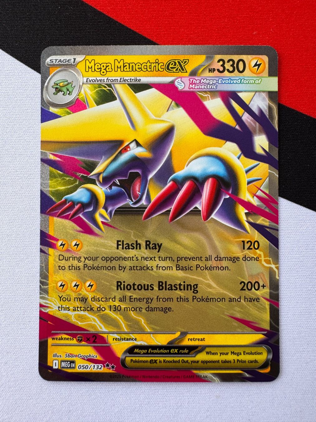 Pokémon Sammelbilder & Trading cards: Pokémon TCG - Mega Manectric ex (MEG050) Mega Evolution – Neu (gemäss Beschreibung) aus Oberwil BL von Chelsea26