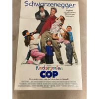 Original Filmplakat: Kindergarten Cop, Schwarzenegger!