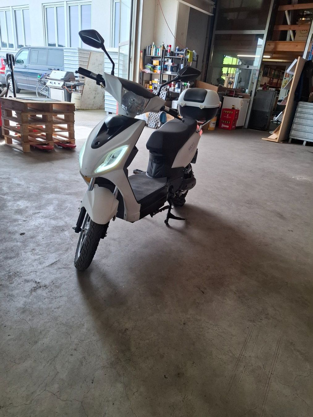 Skyteam Mini Bike: Sky II Elekroroller 25Km/h – Usato da Stein AR venduto da aut_fx2l