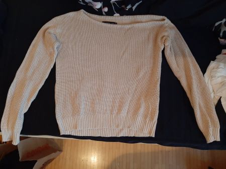 Even & ODD Strickpulli Gr. XS, links Schulterfrei