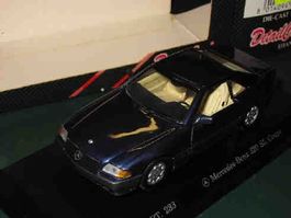 Mercedes-Benz 320 SL Coupè blau * Detail Cars 1:43