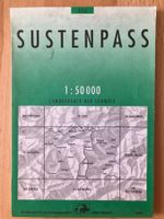 Landkarte Sustenpass 1:50’000