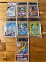 Diverse Pokemon Karten AP Grading