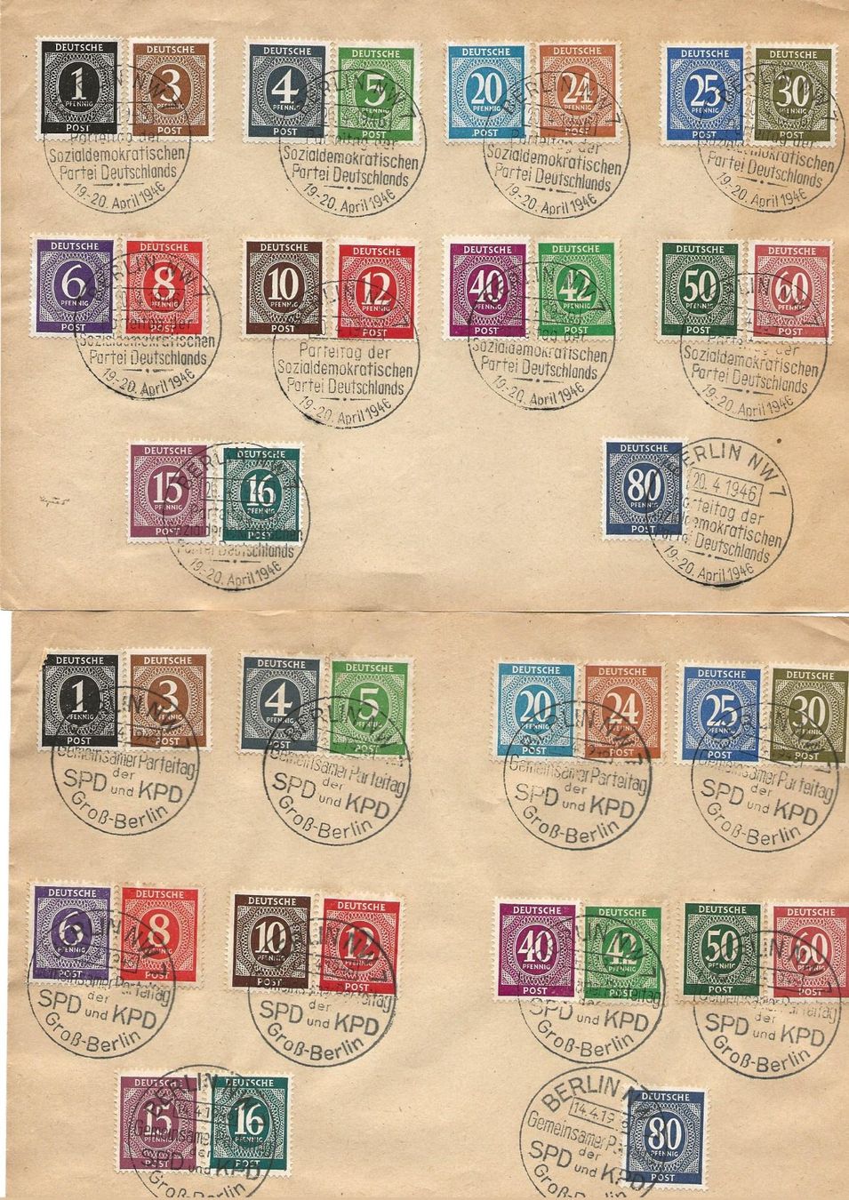 Tutti i francobolli: Sammlung Deutsches Reich und DE – Usato da Schlieren venduto da Sternstunde2 6