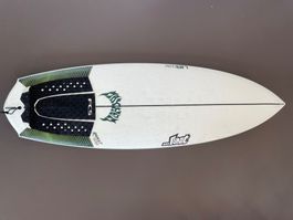 Surfboard Lib Tech Rocket Redux 5'8" neuwertig mit Boardbag