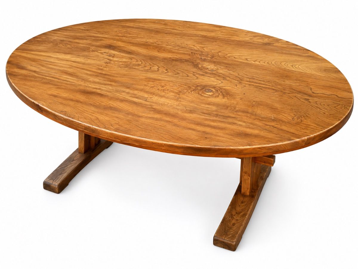Tavoli: Superbe table en bois massif  – Usato da Sierre venduto da OCNL 1
