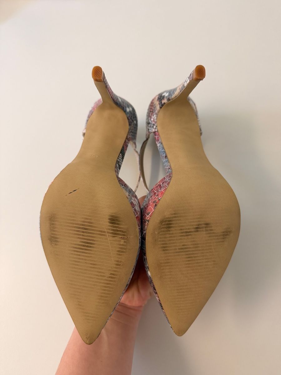 Scarpe da donna: Chic Schlangenleder schuhe in Rosé/Grau – Nuovo (secondo la descrizione) da Dietikon venduto da jes_2jbf 4