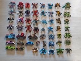 Lot de figurines et véhicules Gormiti (54 pièces)