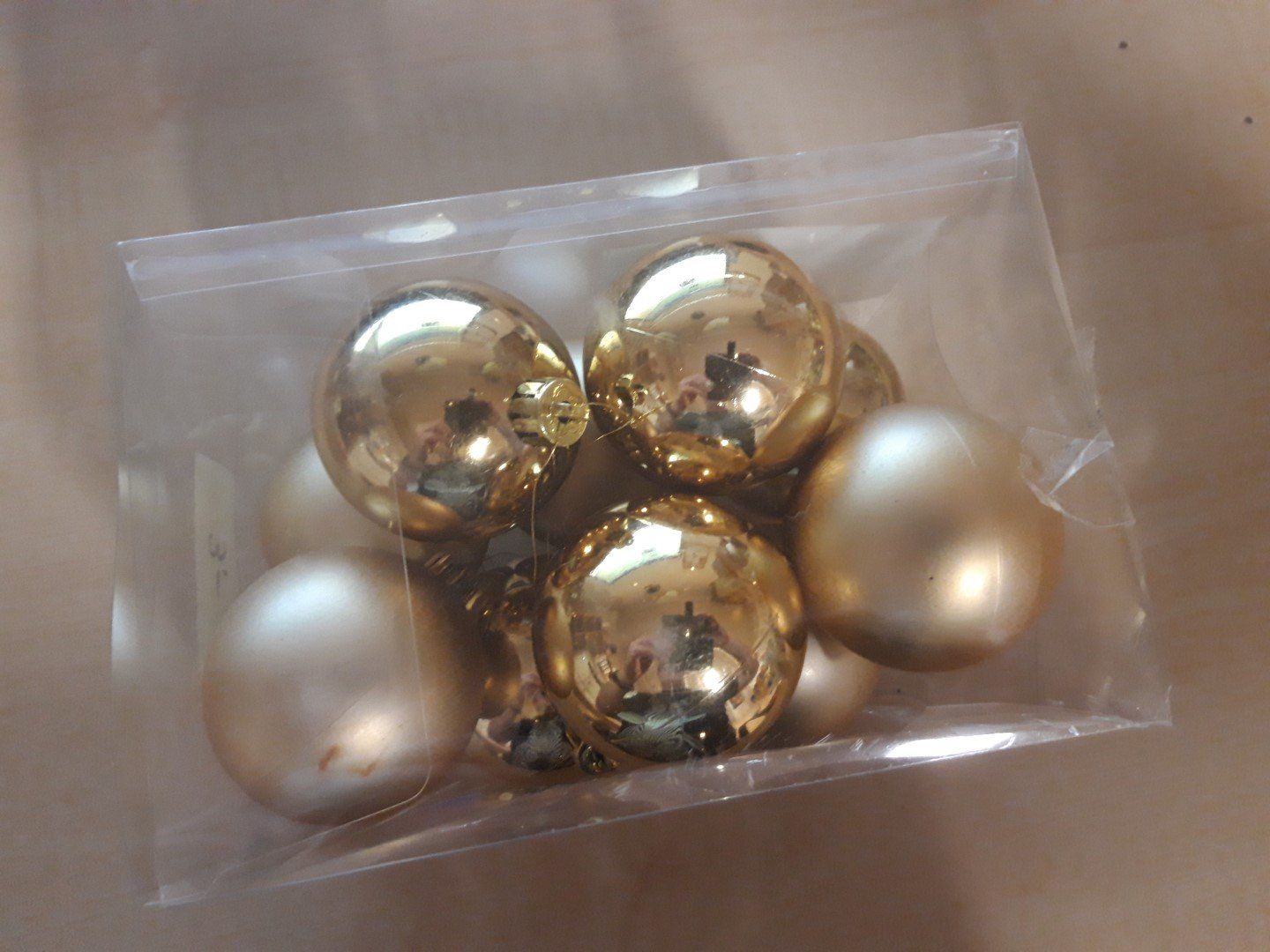 Toutes les décorations: Weihnachtskugeln golden – D'occasion à Egliswil par Cracky81 2