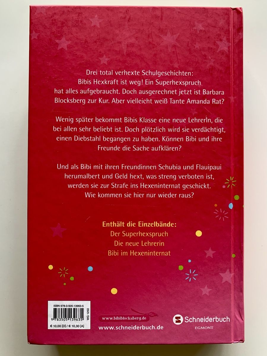 Bücher: Buch Bibi Blocksberg Schule total verhext Sammelband – Gebraucht aus Horw von dreamsofacid 1