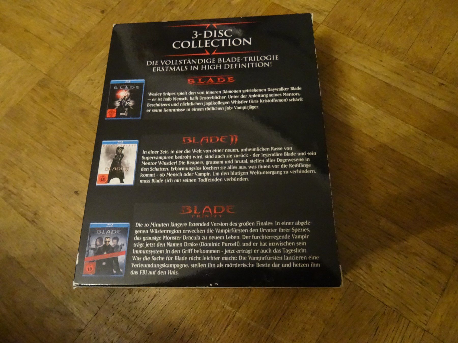 Tous les DVDs: Blade Trilogie Blu-ray Collection – D'occasion à Olten par Disc-Verkauf 1
