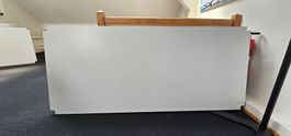 USM Haller Tisch, Kunstharz Perlgrau, 175x75cm