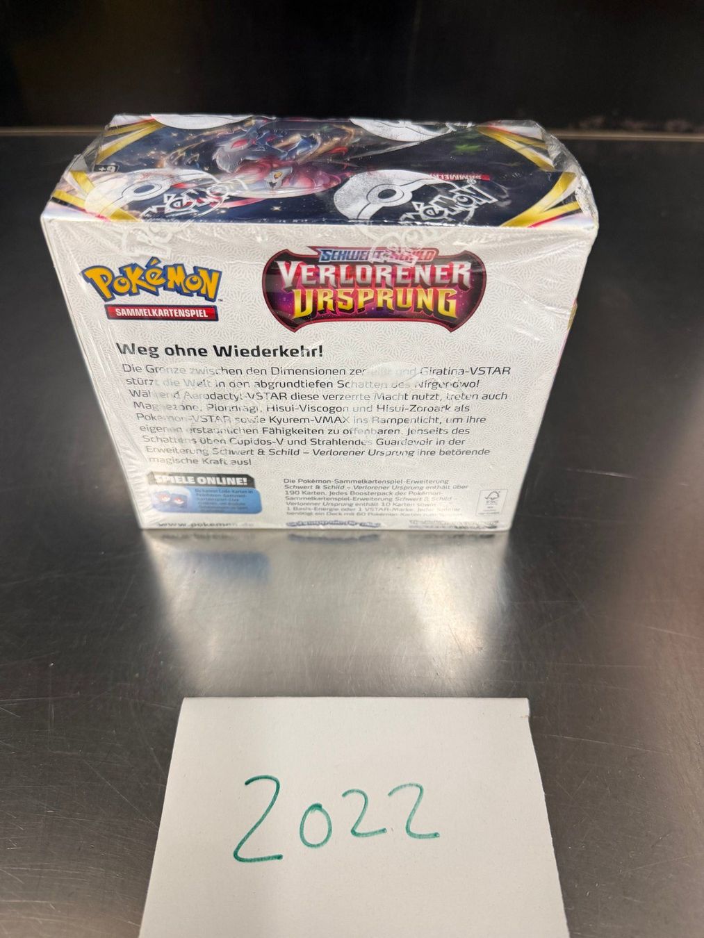 Pokémon Sammelbilder & Trading cards: POKEMON-DISPLAY-VERLORENER URSPRUNG-2022-DE – Neu und originalverpackt aus Frick von RC2367 3