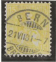 BERN 21.07.81 auf Zu#39 Mi#31 Vollstempel [6B12]