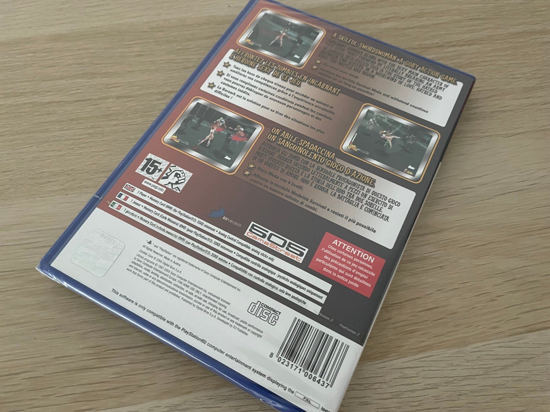 Giochi: NEU - Zombie Zone / PS2 – Nuovo e nell'imballaggio originale da Allschwil venduto da SliceSlice 3