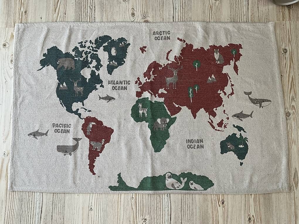 Tapis: Teppich mit Weltzeichnung – D'occasion à Muri AG par Philipp27LMW 3