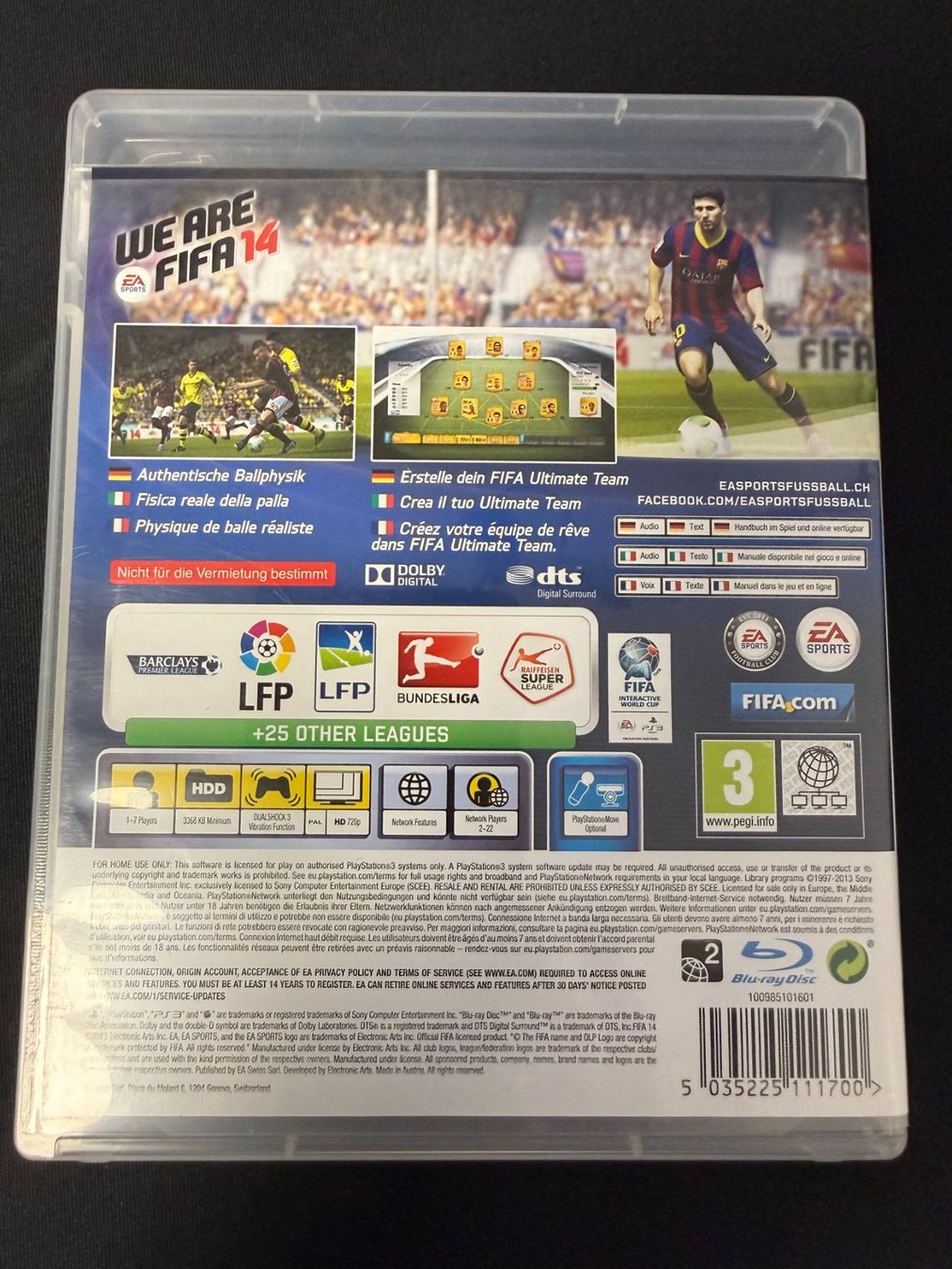 Sony Giochi: Fifa 14 - PS3 – Usato da Pont-de-la-Morge venduto da Darfal 2