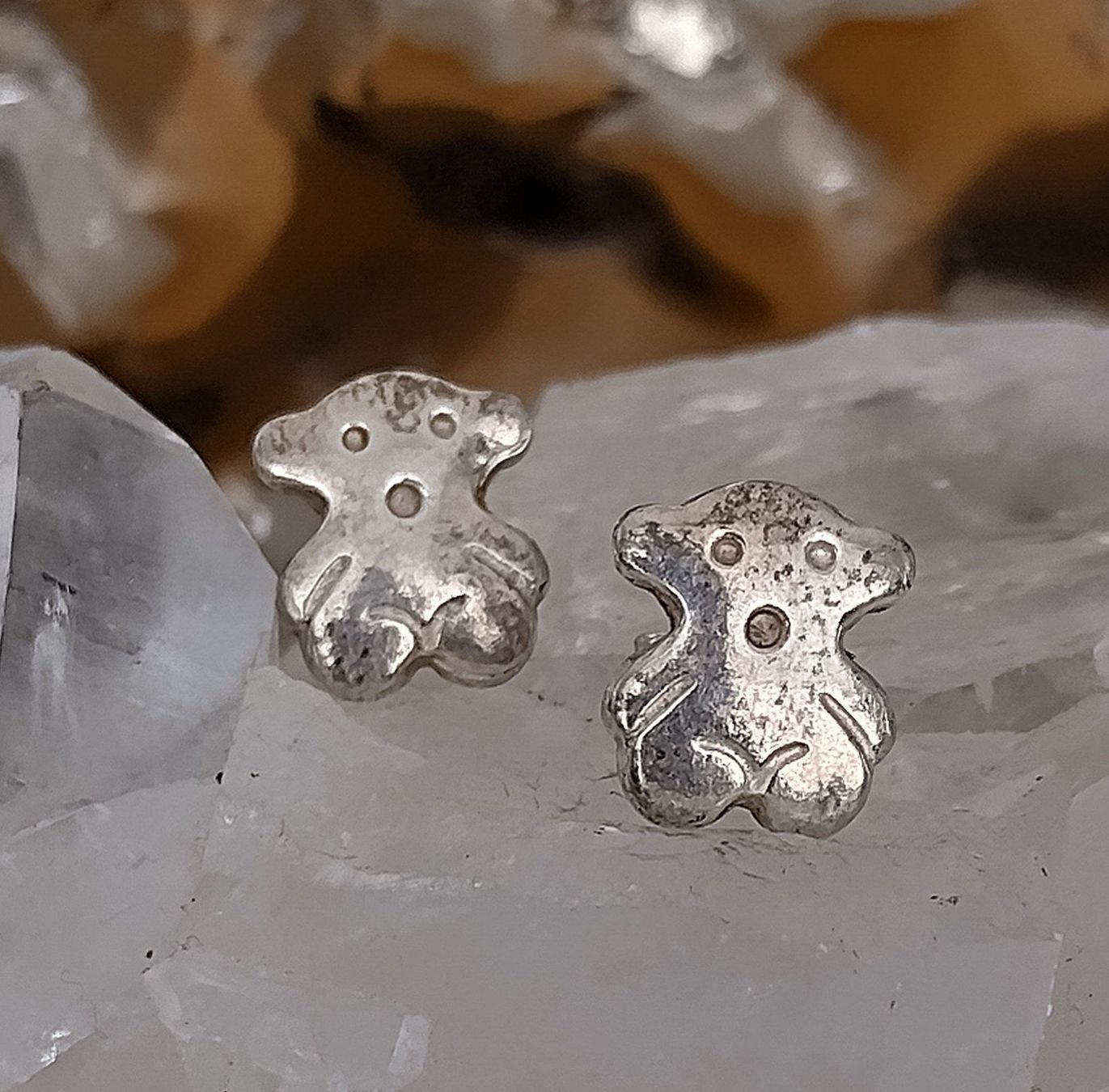 Orecchini pendenti & Orecchini a lobo: BÄREN OHRRINGE IN 925 SILBER – Usato da Romanshorn venduto da BoutiqueA 2
