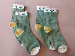 5 Paar Socken Blumen Boheme - 5 paires chaussette Fleurita
