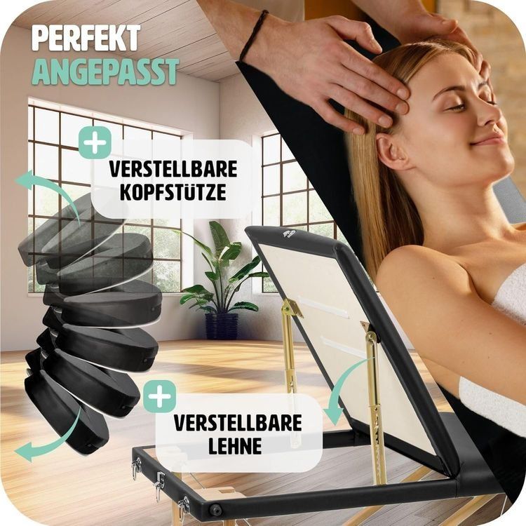 Liegen & Liegestühle: Mobile Massageliege 3 Zonen klappbar höhenverstellbar SOFIA – Neu und originalverpackt aus Lachen SZ von sw3zzy 8