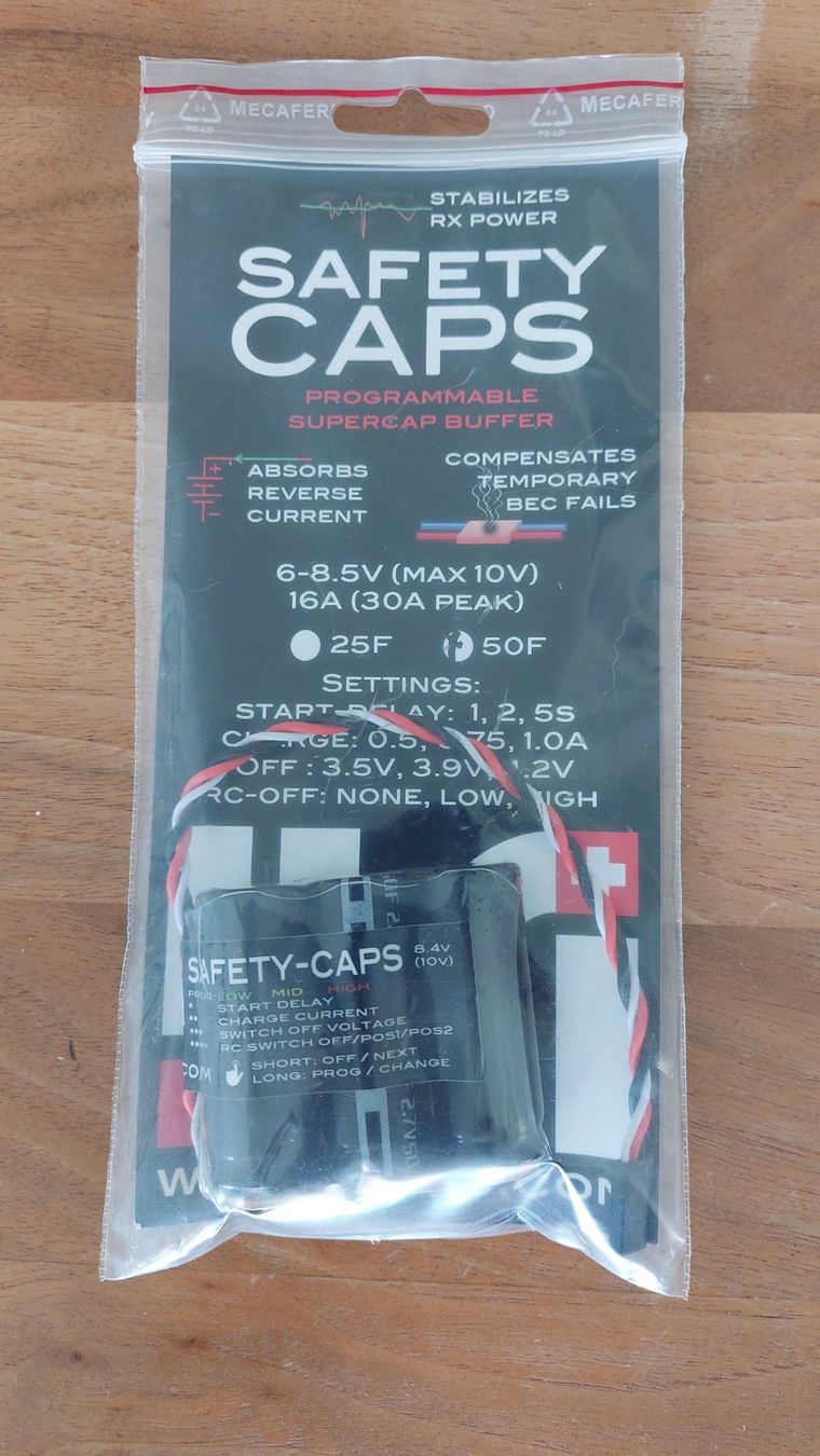 RC Kits de montage: Safety Caps 50F programmierbar – Neuf avec emballage d'origine à Hünenberg par schulbe 1