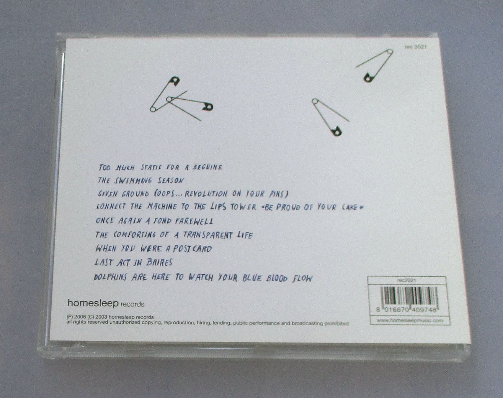 CD: GIARDINI DI MIRÒ - Punk...Not Diet – Usato da Wattwil venduto da Muriel11 1