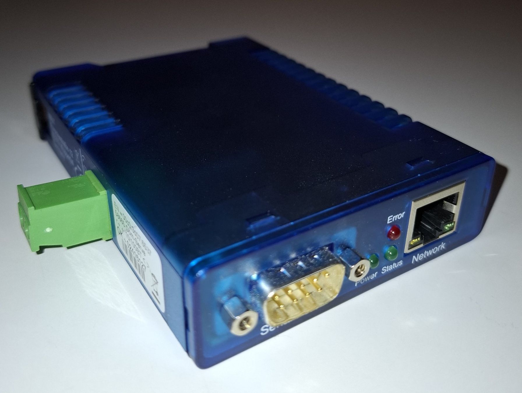 Hub & Switch: 1x W&T Com Server++ 10/100BaseT #58665 PoE Class 1 Device – Usato da St. Gallen venduto da WWL 1