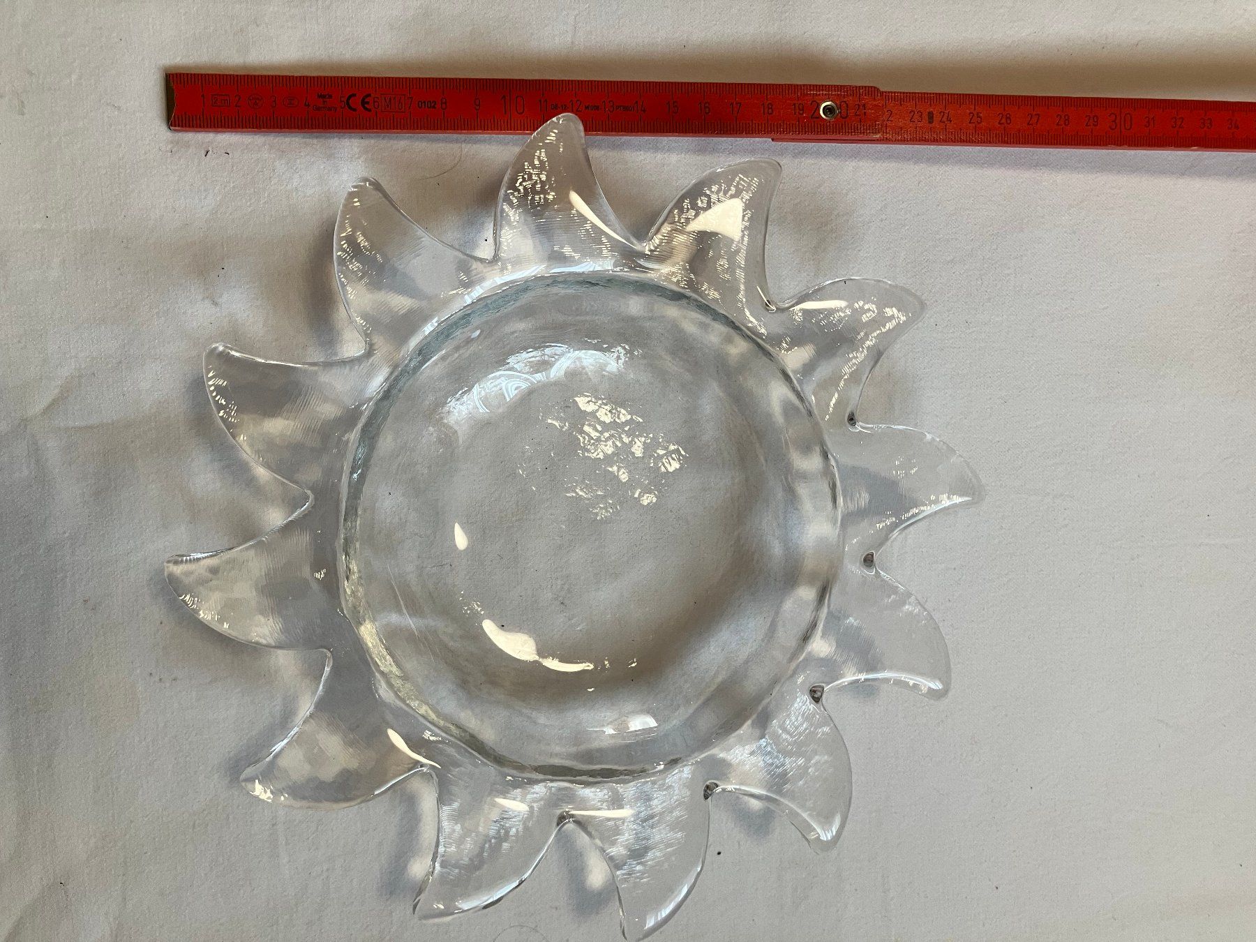 Glasi Hergiswil Servierplatten: Glaseschale Hergiswil – Gebraucht aus Schönenwerd von Tomair 1