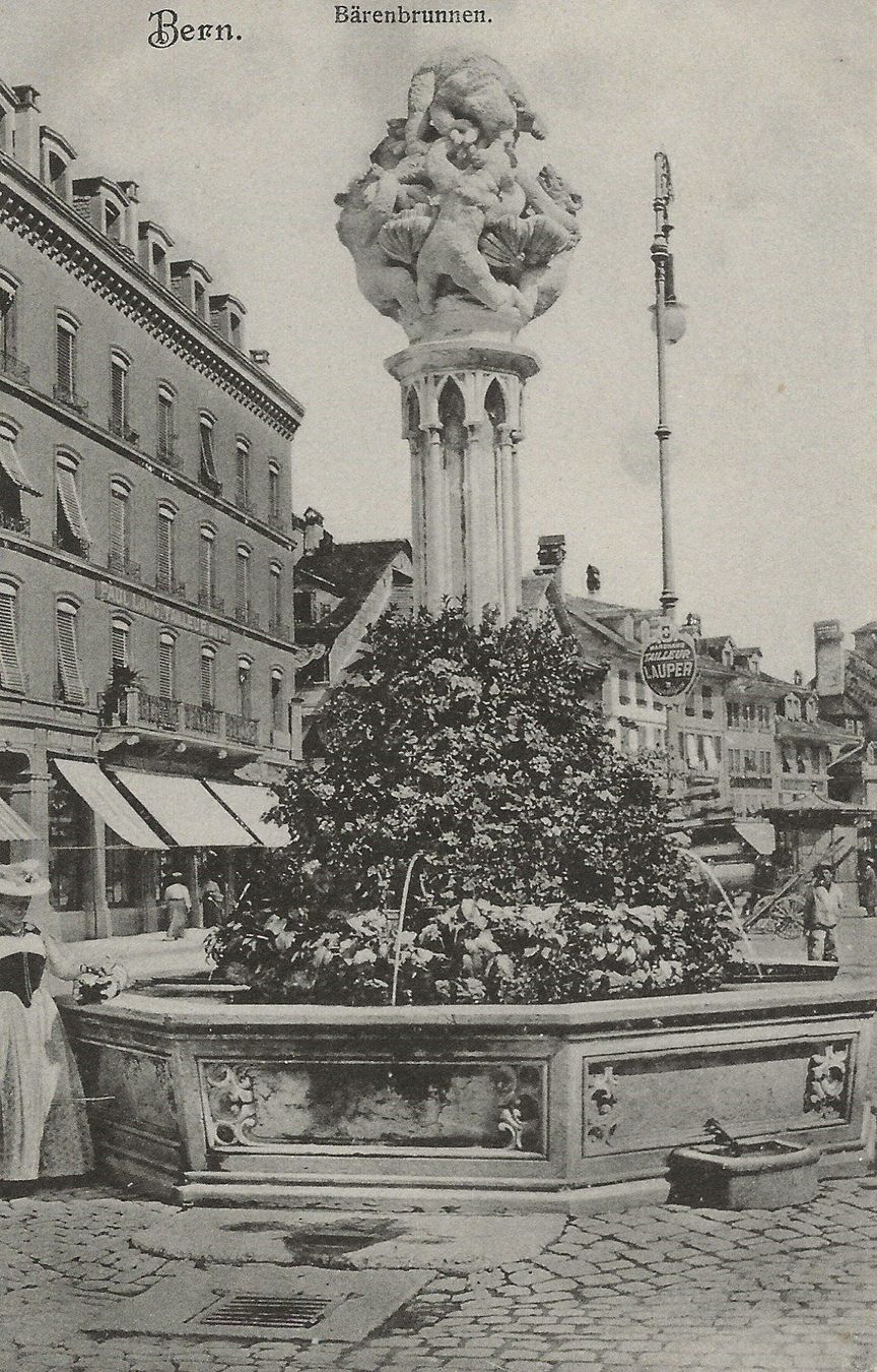 Ansichtskarten: Bern, Bärenbrunnen – Gebraucht aus Frauenfeld von Merk52