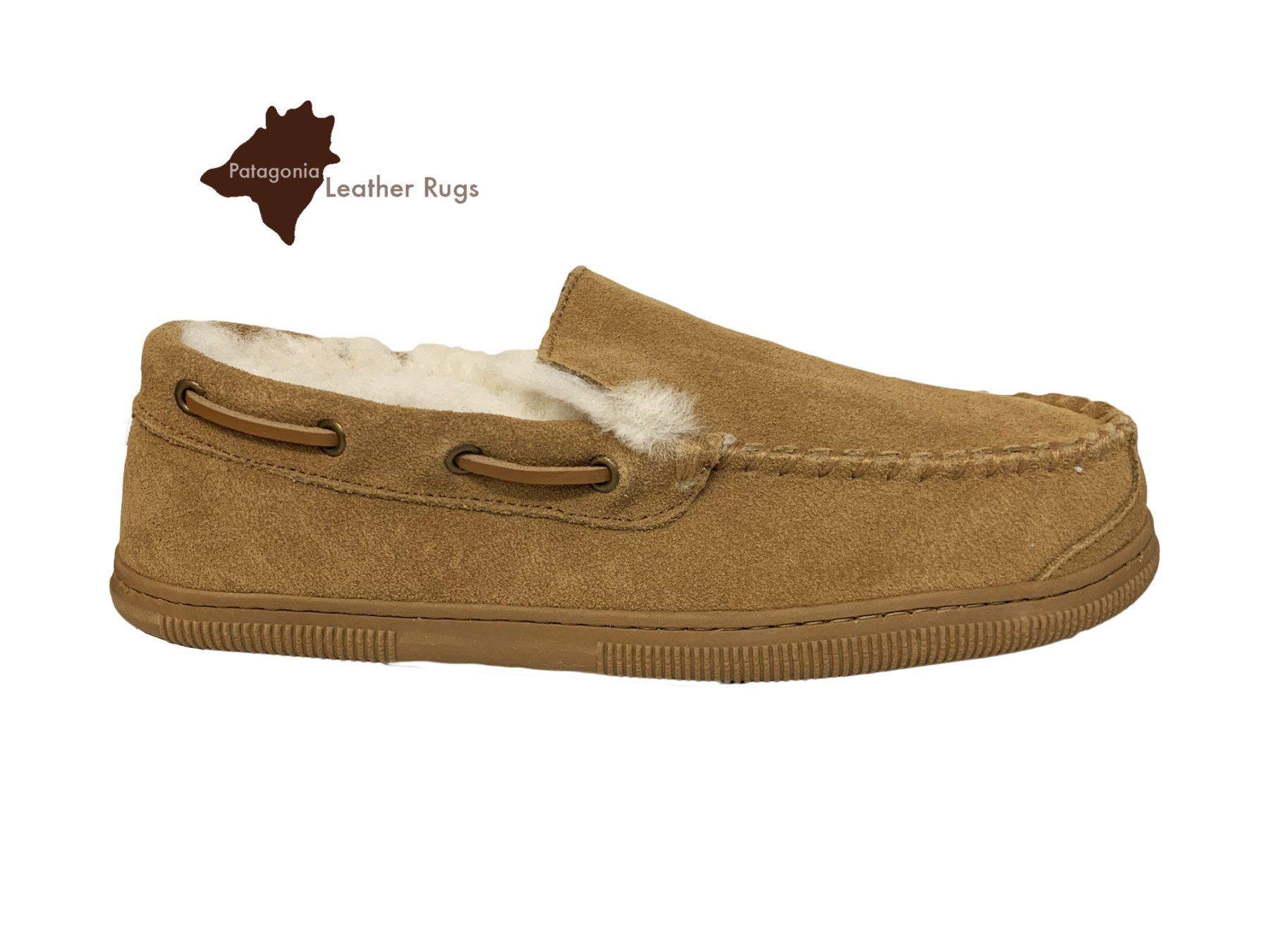Herrenschuhe: Mit Lammfell gefütterte Leder-Mokassins – Neu und originalverpackt aus Arbedo von patagonialeatherrugs 5