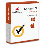 Norton 360 Standard 1 Gerät für 1 Jahr inkl. 10 GB Cloud