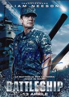 BATTLESHIP Liam NEESON / AUTOGRAMM