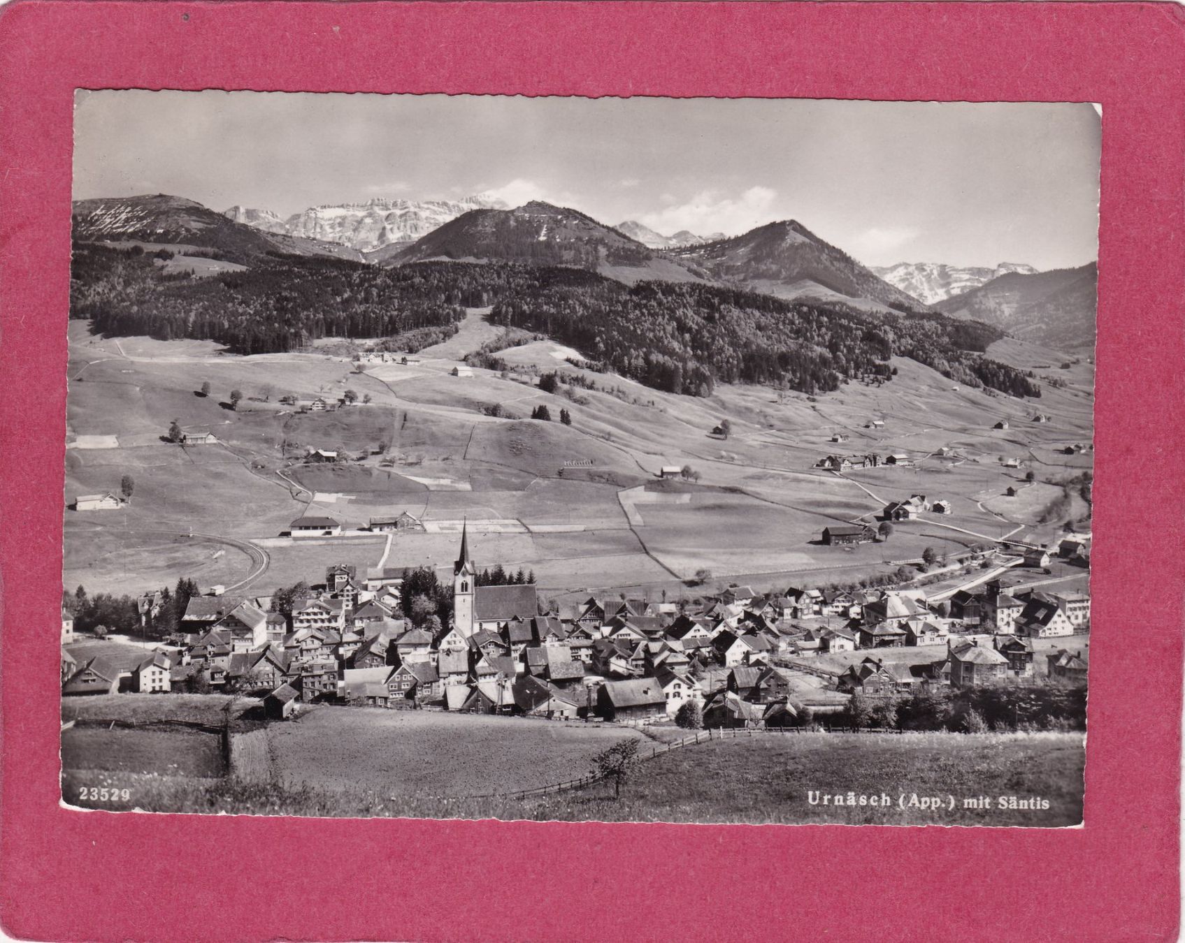 Ansichtskarten: Urnäsch mit Säntis – Gebraucht aus Herisau von Lisegrat2008