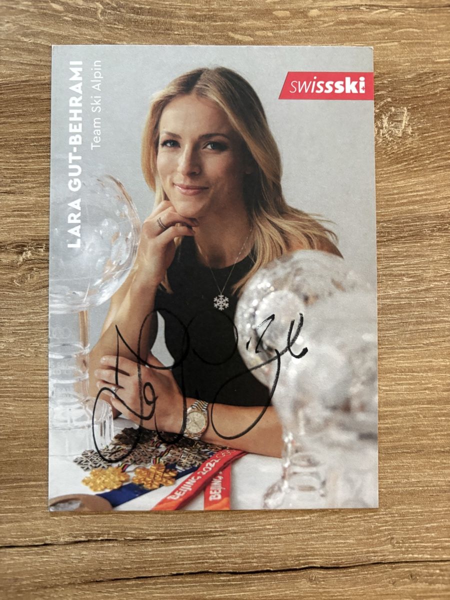 Autogramme: Lara Gut Behrami - Original Autogramm – Gebraucht aus niederbipp von LaHabana1