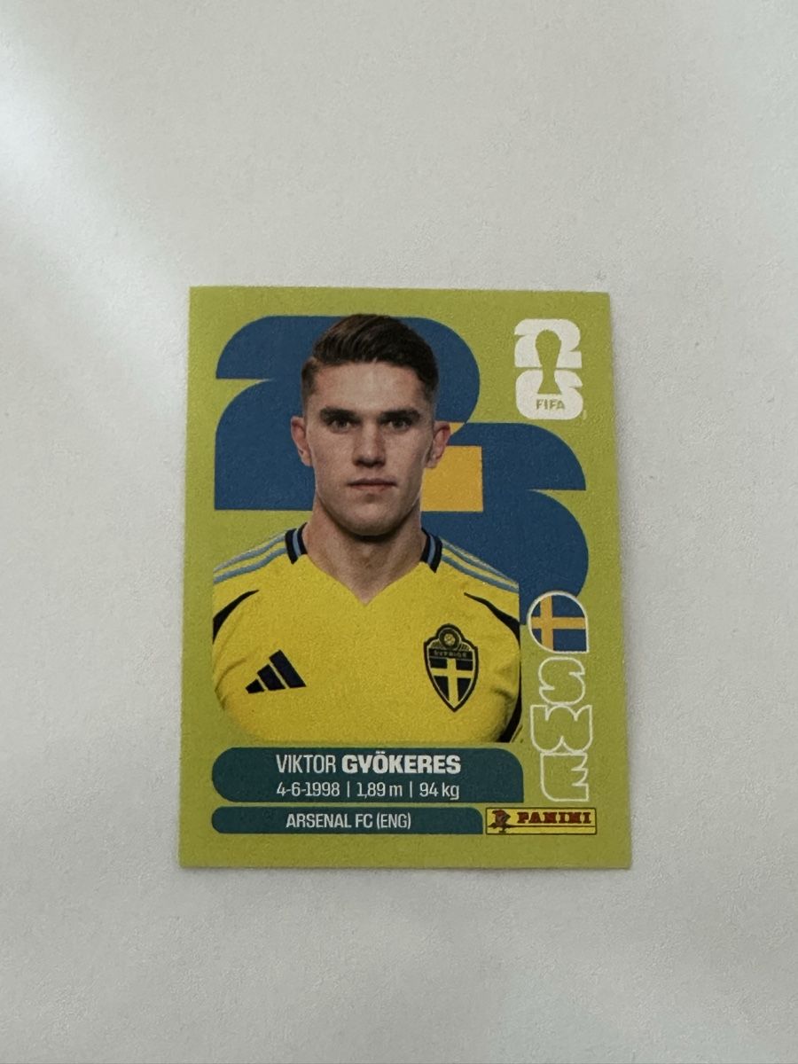 Panini Carte collezionabili: Carte Panini Viktor Gyökeres 2026 – Nuovo (secondo la descrizione) da Montreux venduto da luc_w7cx