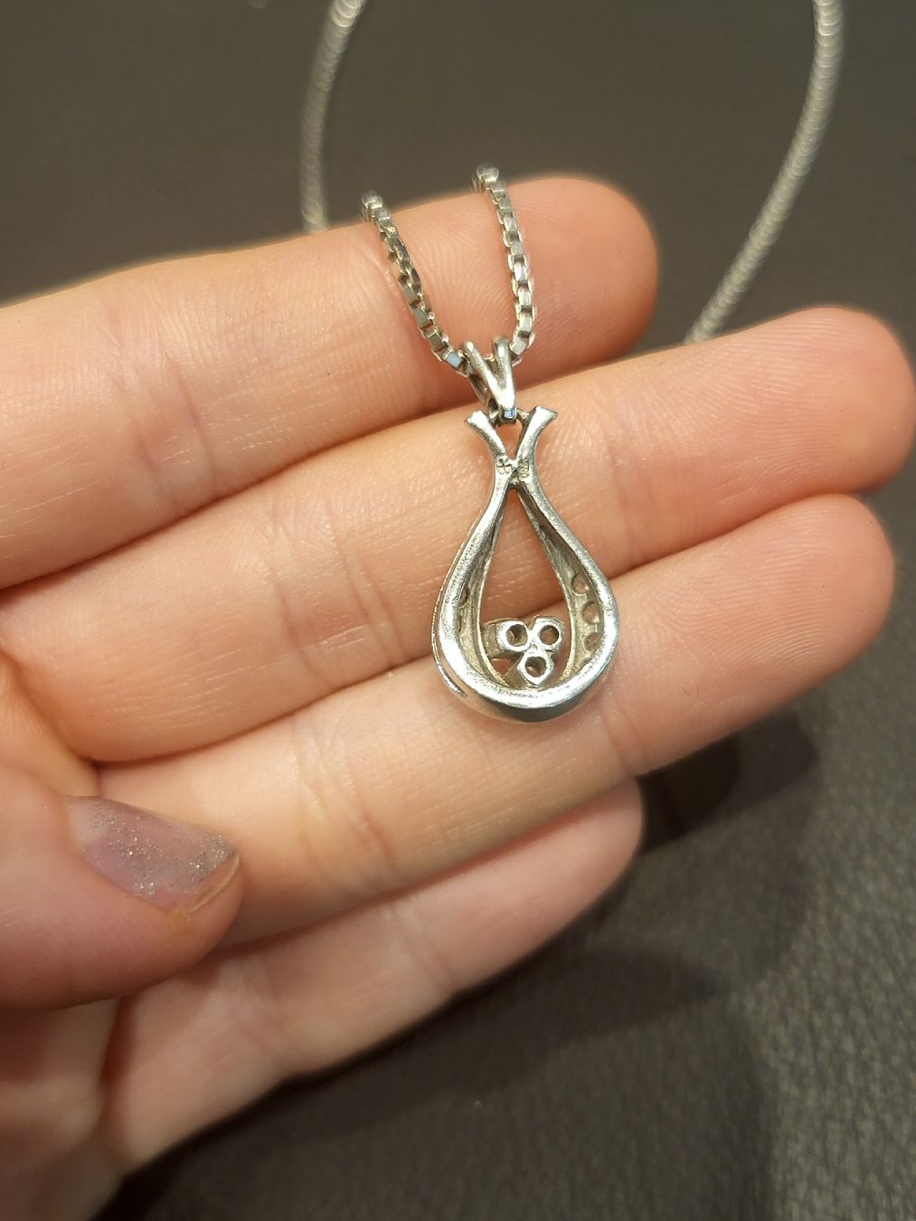 Catenine: Traumhaftes Collier mit 11 Brillanten – Nuovo (secondo la descrizione) da Unterägeri venduto da Altgoldschmuck 3