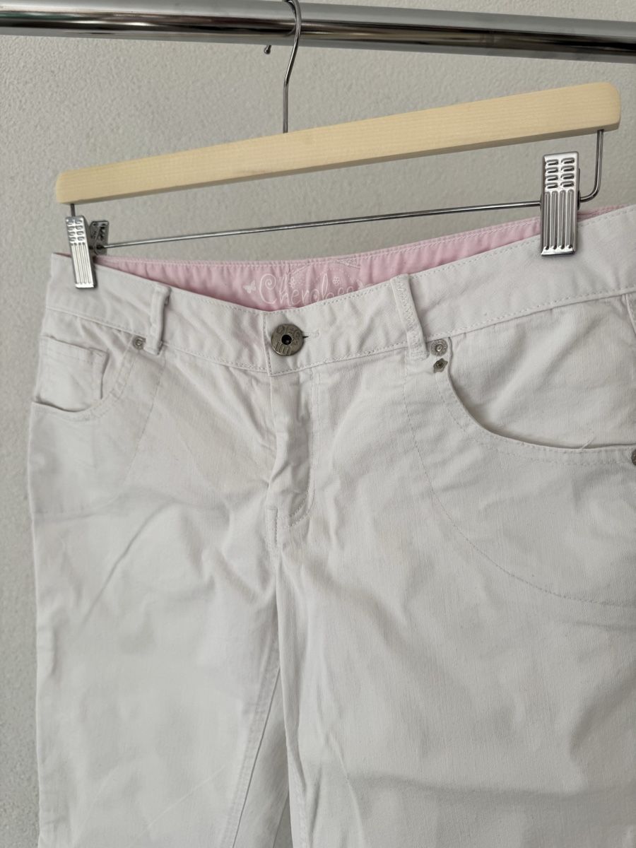 Jeans: Kurze weisse Jeans, XS – Usato da Granges VS venduto da rvn 1
