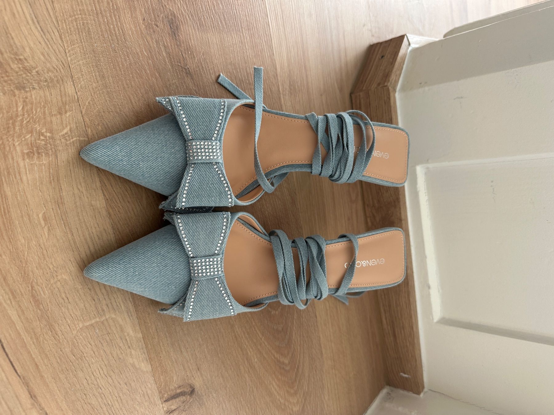 Scarpe da donna: Jeans Schnür Heels – Nuovo (secondo la descrizione) da Chur venduto da sivik 3