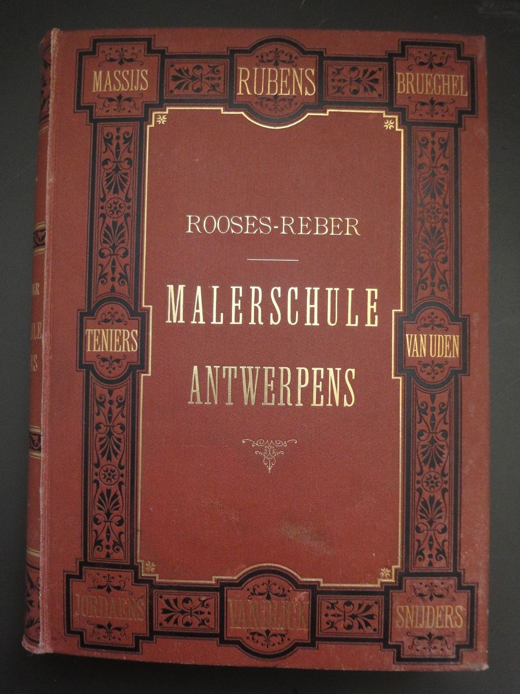 Libri: MALERSCHULE ANTWERPENS - P.P .Rubens von Max Rooses, 1881 – Usato da Biel/Bienne venduto da 07helios032