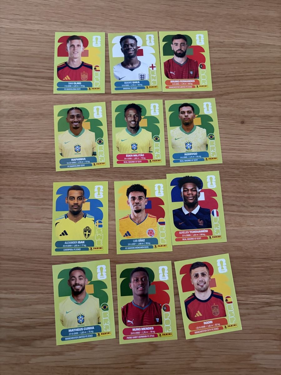 Panini Carte collezionabili: WM Panini 12 Stickers - Diverse Nationen – Nuovo (secondo la descrizione) da Olten venduto da fab_75ry