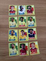 WM Panini 12 Stickers - Diverse Nationen
