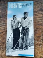 Alter Prospekt / Disentis - Schweizer Skischule ca. 1930