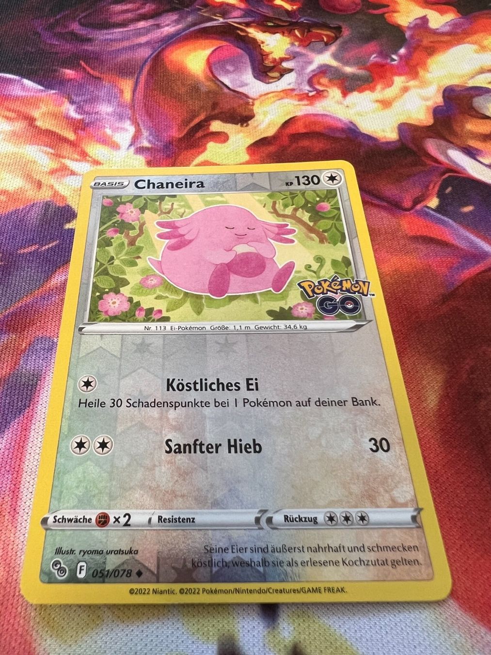 Pokémon Sammelbilder & Trading cards: Chaneira (PGO 051) / Reverse Holo / Pokemon GO – Neu (gemäss Beschreibung) aus Bülach von CherryBlu