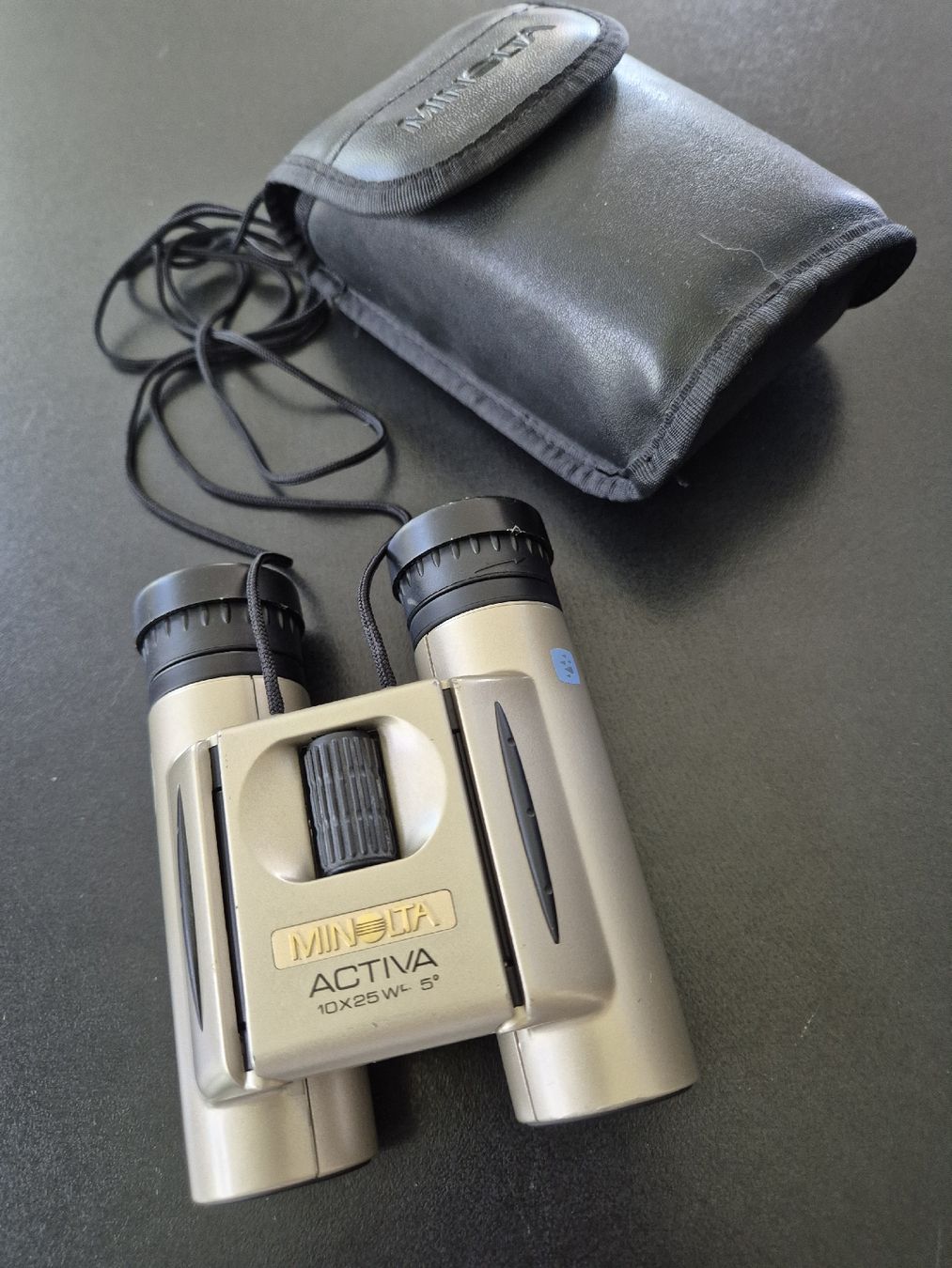 Minolta Feldstecher: Fernglas Minolta Activa 10x25 WF mit Etui – Gebraucht aus Bäretswil von Killerpearl1