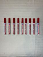 7 Permanentmarker (rote/rosa Tinte)